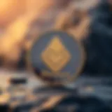 A digital representation of the Monaco cryptocurrency logo showcasing its unique features.