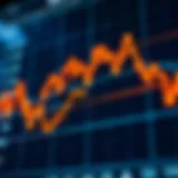 Conceptual representation of moving averages in market analysis