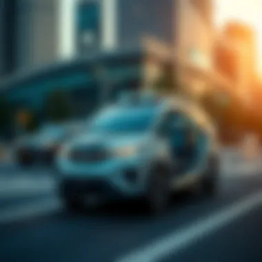 Futuristic vision of mobility solutions powered by blockchain