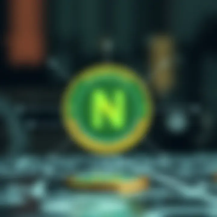 An infographic illustrating how Namecoin operates within the blockchain ecosystem