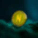 A visual representation of the Namecoin logo symbolizing decentralized technology