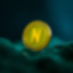A visual representation of the Namecoin logo symbolizing decentralized technology