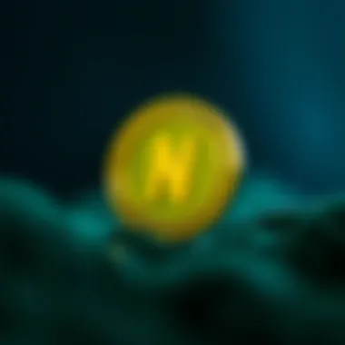 A visual representation of the Namecoin logo symbolizing decentralized technology