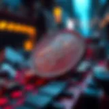 Conceptual illustration of NFT creation