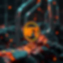 Conceptual representation of NFTs in a digital ecosystem