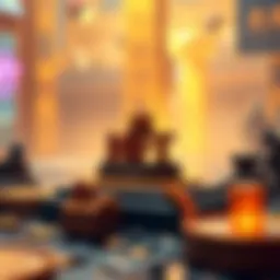 Conceptual representation of NFTs in digital art