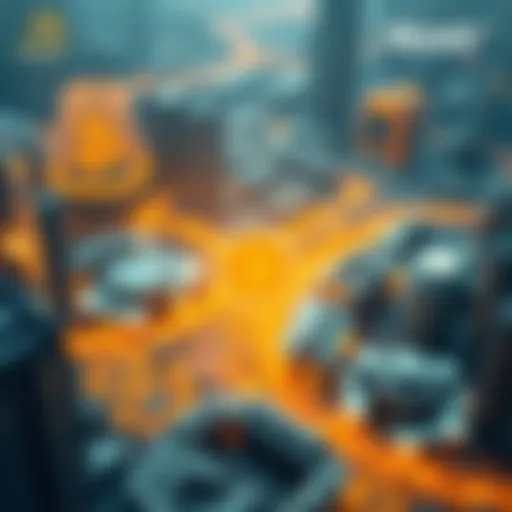 Conceptual illustration of decentralization