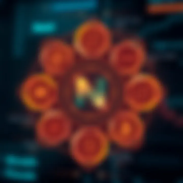 Graphical representation of Nostr's functionalities