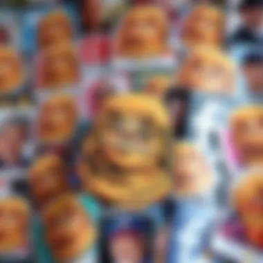 A collage of Pepe memes in various social media contexts