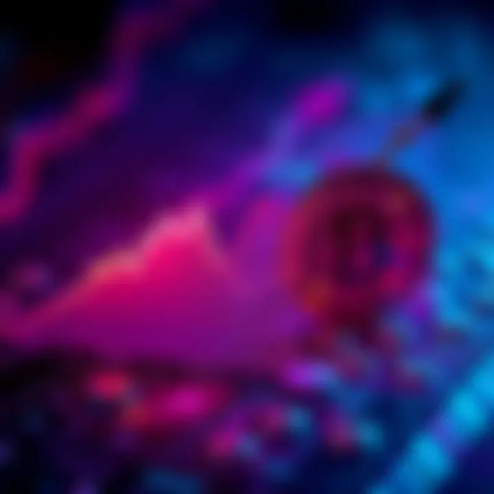 Graph depicting risks associated with staking in cryptocurrency