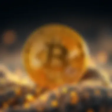 Conceptual representation of QNT cryptocurrency