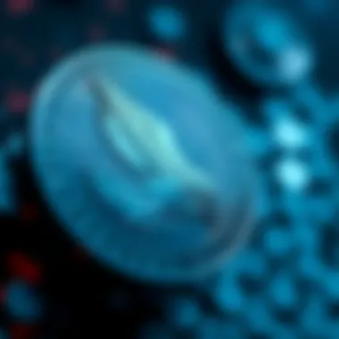 An abstract representation of Raven Cryptocurrency