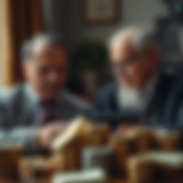 Contrasting philosophies of two fathers