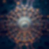 An intricate diagram illustrating the architecture of RPR Coin