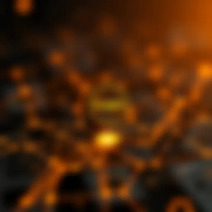 Graphical representation of Scoin's blockchain technology