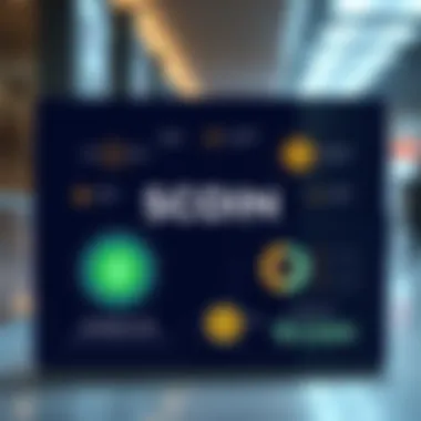 Infographic showcasing the features of Scoin