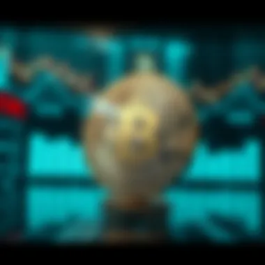 Visual representation of strategic decisions based on currency exchange trends