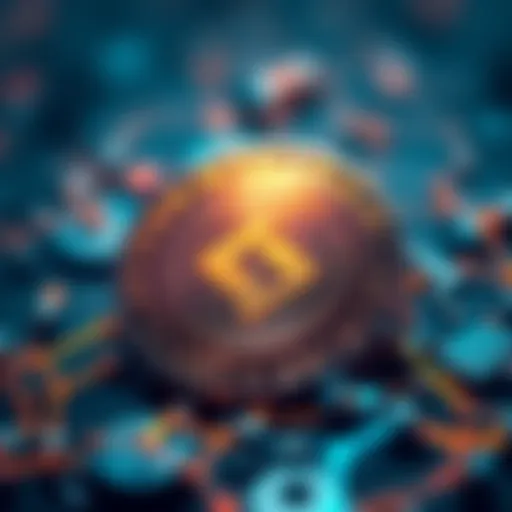 Visual representation of Stratis blockchain technology