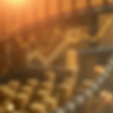 Supply Reduction and Market Value Illustration depicting the relationship between supply reduction and market value