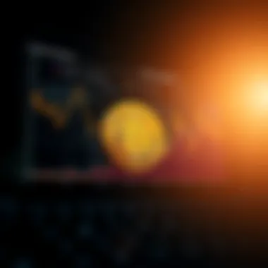 Future outlook chart predicting GP Coin's potential growth and adoption