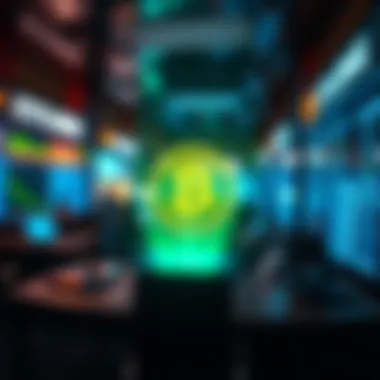 Exploring Cryptocurrency Exchanges A vibrant graphic illustrating cryptocurrency exchanges