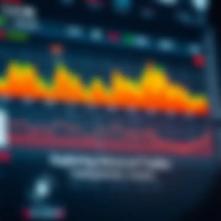 A sophisticated trading bot interface displaying market analytics