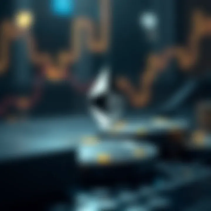 Visual representation of transaction cost management in Ethereum