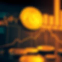 Graph illustrating the rise of cryptocurrency transactions