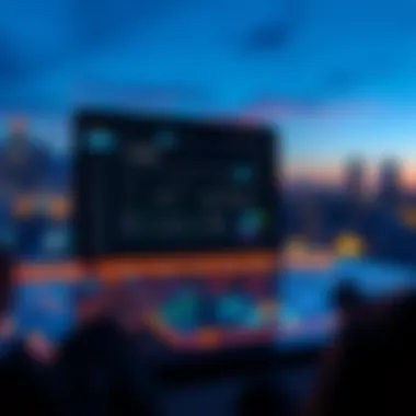 Overview of the Uptos platform interface