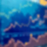 Graph illustrating the fluctuation of USD and EUR exchange rates over time