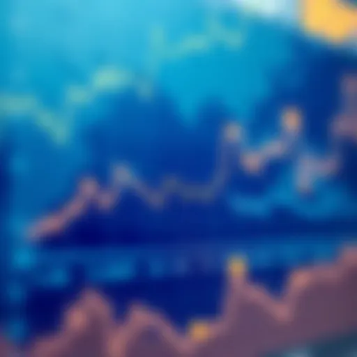 Graph illustrating the fluctuation of USD and EUR exchange rates over time