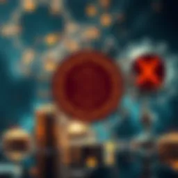 A visual representation of decentralized applications