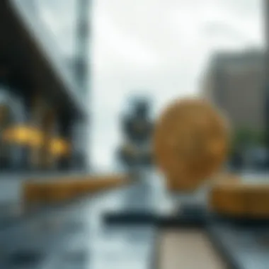 Economic Models in the Blockchain Revolution Conceptual image of economic models influenced by blockchain