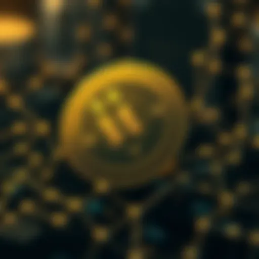 Visual representation of Worldcoin's blockchain technology